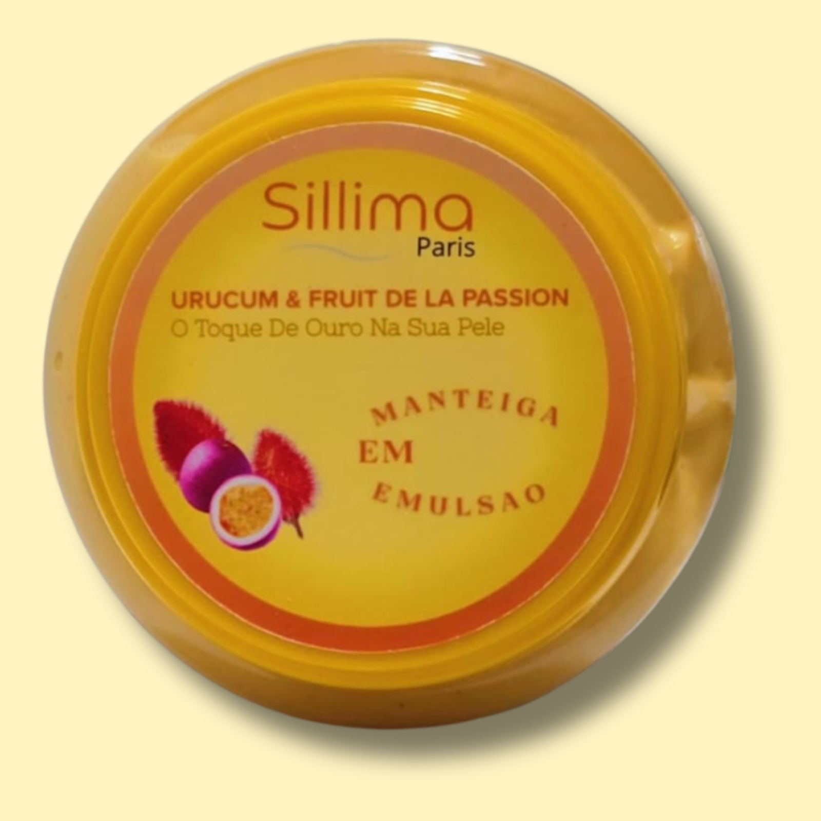 monteiga corporal urucum e fruit de la passion 250g monteiga corporal urucum e fruit de la passion 250g