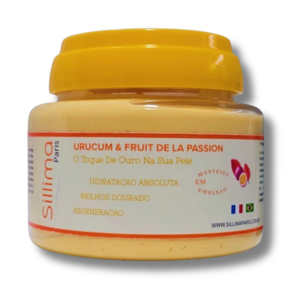 monteiga corporal urucum e fruit de la passion 250g
